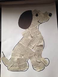 machen sie eine katze aus zeitungspapier art classroom newspaper collage newspaper cr newspaper collage kindergarten art projects newspaper crafts