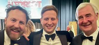 The vet, the dame, the donkeys