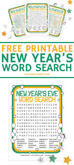 Below are all possible words, letters and anagrams found when we unscrambled the letters awek. New Year S Word Search Free Printable The Printables Fairy