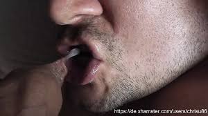 Suck Own Foreskin and Cum in Mouth: Gay Man Porn feat. Chrisu86