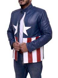 Super Cool American Flag Leather Jacket Men Jacket Mauvetree Leather Jacket Men Jon Bon Jovi Leather Jacket