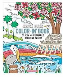 Beach scene coloring page from beach category. Amazon Com Ooly Coloring Book Beach Bums 32 Pages 9 X 12 118 158 Office Products