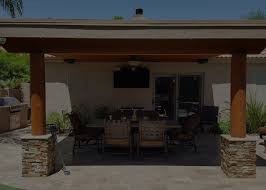The wood's edge patio provides a brilliant vantage for enjoying your large yard as it transitions into woods. Custom Landscape Designs Installation In Phoenix Az