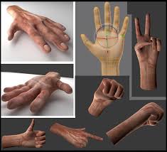 Hand Model Rig Animation For Blender 2 7 Cycle And Bge Hand Model Blender Tutorial 3d Model