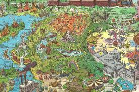 Maybe you would like to learn more about one of these? Disneyland Decorative Border Puzzle Map