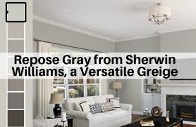 When it's time for a change, don't replace old furniture, transform it with our grey furniture paint. Repose Gray From Sherwin Williams Sw7015 Fabulously Neutral The Flooring Girl