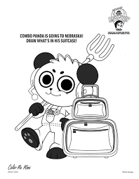 Coloring will allow your child to be comfortable and be relaxed in his/her mind while coloring and creating an artefact. Free Ryan S World Coloring Pages Moms Com