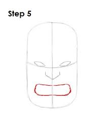 Draw the outline of the superhero's head. How To Draw Hulk