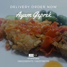 Ayam Geprek Ayam Goreng Telur Dadar Ayam