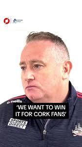 Pat Ryan pays tribute to his family and the wider Cork fanbase after the  All-Ireland semi-final. @Bord Gáis Energy GAA #GAA