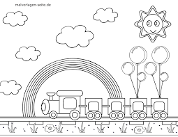 Diese kreuzworträtsel für kinder machen spaß und trainieren das gedächtnis. Malvorlage Kleine Kinder Eisenbahn Kostenlose Ausmalbilder