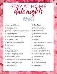 The ultimate labor of love, cooking (and eating) together will only bring you closer this valentine's day. 30 Date Night Ideas At Home Natural Beach Living