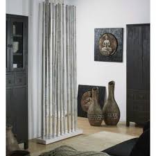 Separador Ambientes Canas Bambu Blanco Separadores De Ambiente Tiendas Decoracion Biombos