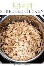 Make sure to check your email to grab your free downloadable guide to slow cooking! Instant Pot Shredded Chicken Slow Cooker Gourmet