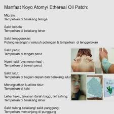 Atomy products are approved by fda & health canada, and lab results shown to be effective. Atomy Herbal Patch Atomy Ethereal Oil Patch Made In Taiwan