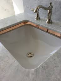 undermount sink keeps separating from