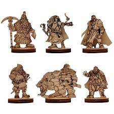 Sin perder de vista el encanto que tienen los juegos de mesa físicos, los juegos de mesa online son también una excelente opción para divertirse con los pequeños. Amazon Com Figuras Enanas De Fantasia De Madera Corte Laser 6 Piezas Perfecto Para D D Mazmorras Y Dragones Pathfinder Y Otros Juegos De Rol De Mesa Toys Games