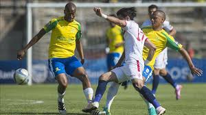 الشوط، استطاع صن داونز أن يسجل هدف التعادل عن طريق لاعبه موسي ليبوسا، الذي أحرز الهدف من رأسية قوية لم يستطع محمد الشناوي حارس مرمى الأحمر التصدي لها. Ø§Ù„Ø­Ø±Ø¨ Ø§Ù„Ù†ÙØ³ÙŠØ© Ø´Ø¹Ø§Ø± Ù…Ø¯Ø±Ø¨ÙŠ Ø§Ù„Ø²Ù…Ø§Ù„Ùƒ ÙˆØµÙ† Ø¯Ø§ÙˆÙ†Ø² Ù‚Ø¨Ù„ Ù†Ù‡Ø§Ø¦ÙŠ Ø£Ø¨Ø·Ø§Ù„ Ø¥ÙØ±ÙŠÙ‚ÙŠØ§