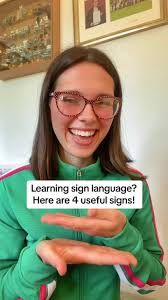 Learn 4 Useful Sign Language Signs