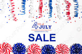 Seguimos con esta decoracion para el 4 de julio que usa arroz. 4 De Julio Venta Con Decoraciones Navidenas Foto De Stock Crushpixel