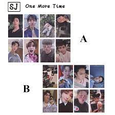 Super junior's special mini album one more time is out!listen and download on itunes & apple music, spotify, and google play music. Kpop Super Junior One More Time Photo Cards Sj Suju Autograph Self Made Photocard 8pcs Set Business Cards Aliexpress