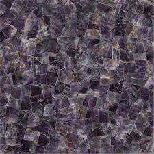 For a larger space, try a large format tile to emphasize the look and. Bathroom Tile Amethyst Artistic Tile Wall Floor Semiprecious Stone