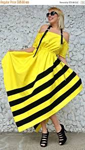 Black And Yellow Striped Dress Pin By Miley Piters On Easy Fit In 2020 Striped Dress Summer Yellow Dress Outfit Summer Dresses For Women