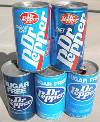 Sugar Free Dr Pepper Cans 1970 S 80 S Stuffed Peppers Dr Pepper Vintage Soda Bottles