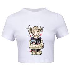 They're not a huge brand at the moment, so it's impressive that they can price their tees rather competitively with other companies. Feira De Vaidade My Hero Academia Anime T Shirt Women Cartoon T Shirt Himiko Toga Graphic Tshirt Tees Walmart Com Walmart Com