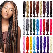 However if you are dedicated enough you can try braiding yourself. Personalized Hair Extensions Braiding Hair Mega Crochet Braid Synthetic Hair Jumbo Twist Buy At A Low Prices On Joom E Commerce Platform