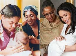 Prince harry and meghan markle's baby archie was born at london's portland hospital, his birth certificate has revealed. 1981 Baby Meghan Markle Doria And Doria S Mom Jeanette 2019 Baby Archie Harrison Megh Prince Harry And Megan Harry And Meghan Meghan Markle Prince Harry