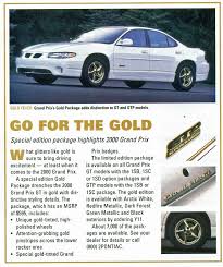 2000 pontiac grand prix gtp gold edition pontiac grand prix gtp pontiac grand prix pontiac 2000 pontiac grand prix gtp gold
