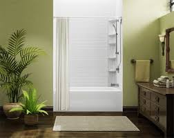 A bath fitter acrylic liner looks exactly the same as installing a new tub with demolition renovation, and is installed right over existing tiling in just one day. We Love The Subway Tile Look Call Bath Fitter Today 905 571 2284 Or 1 800 865 2284 Bathroom Renovation Shower Design Your Own Bathroom Bathroom Makeover