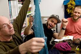Aphotic pom pom quarterly, issue 30: Trading The Noisy Gay Bar Scene For The Knitting Circle The New York Times