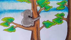 Cara menggambar dan mewarnai ikan warna warni dibawah laut learn. Cara Menggambar Hewan Hutan