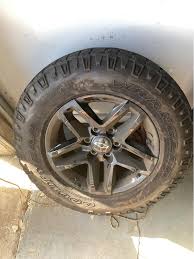 3 rims perfect condition 1 has some light scratches…two tires have 50% life  and two are chopped pretty decent…pics show the wear.