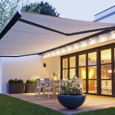 Markisen Ea Fenster Sonnenschutz Moderner Patio Hintergarten Aussenterasse