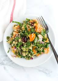 Roasted Sweet Potato Quinoa Salad Always Nourished Recipe Sweet Potato Quinoa Salad Quinoa Salad Recipes Salad With Sweet Potato