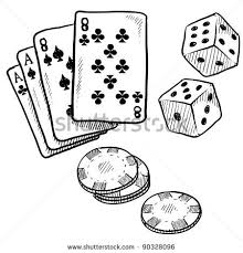Poker Card Drawings Card Drawing Poker Cards Card Tattoo