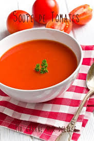 Soupe De Tomates Et Poivrons Rouges Recette Soupe Tomate Tomates Recette Avec Tomates Fraiches