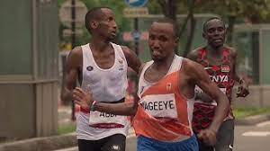 Kenya's kipchoge wins repeat marathon gold. Xf Aehspop7 Um