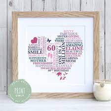 How i wish i would be like you. 60th Birthday Gift Ideas For Mum