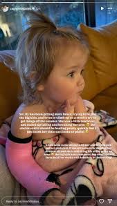 Zach Bates Shares Daughter Lily, 18 Months, Broke Her Arm After Being a  'Little Too Brave' — and Shows Off Her 'Pitiful' Pink Cast