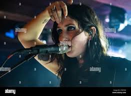 The American singer, songwriter and musician Chelsea Wolfe performs a live  concert at Loppen in Copenhagen. Denmark, 07/11 2015 Stock Photo