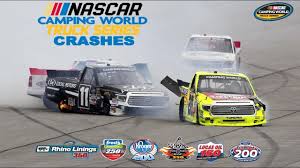 Thorsport has run in the series annually since 1996. 2015 Nascar Camping World Truck Series Crashes Las Vegas Homestead Miami Youtube