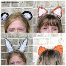 Hi guys skylar here, i'm gonna show you how to make neko ears headband, this diy is the most easiest. How To Make Animal Ear Headbands Halloween Costume Patterns Animal Ears Halloween Costumes To Make
