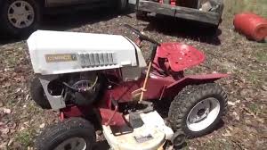 1972 sears suburban 14 garden tractor with mower for sale $1100 obo. Sears Compact 7 Youtube