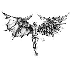 Some guys love to show their good boy image with an angel tattoo while many women love to have a devil tattoo. Pin On Rr