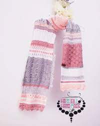 crochet colourful scarf colorful scarf crochet knitted scarf