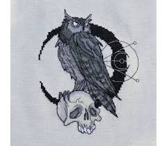 We did not find results for: Gothic Cross Stitch Pattern Owl With Skull